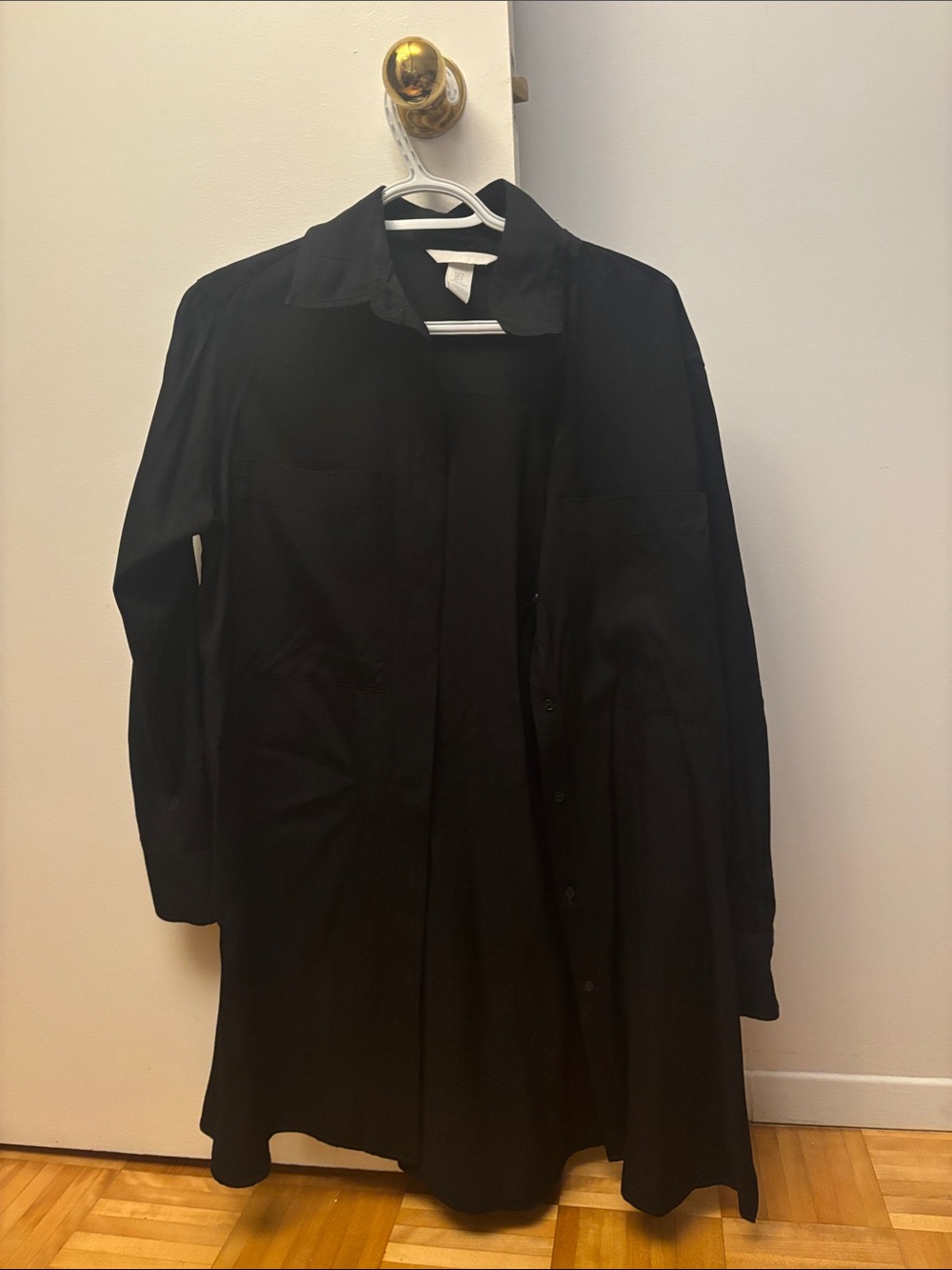 H&M Black Women's Button Down Shirt